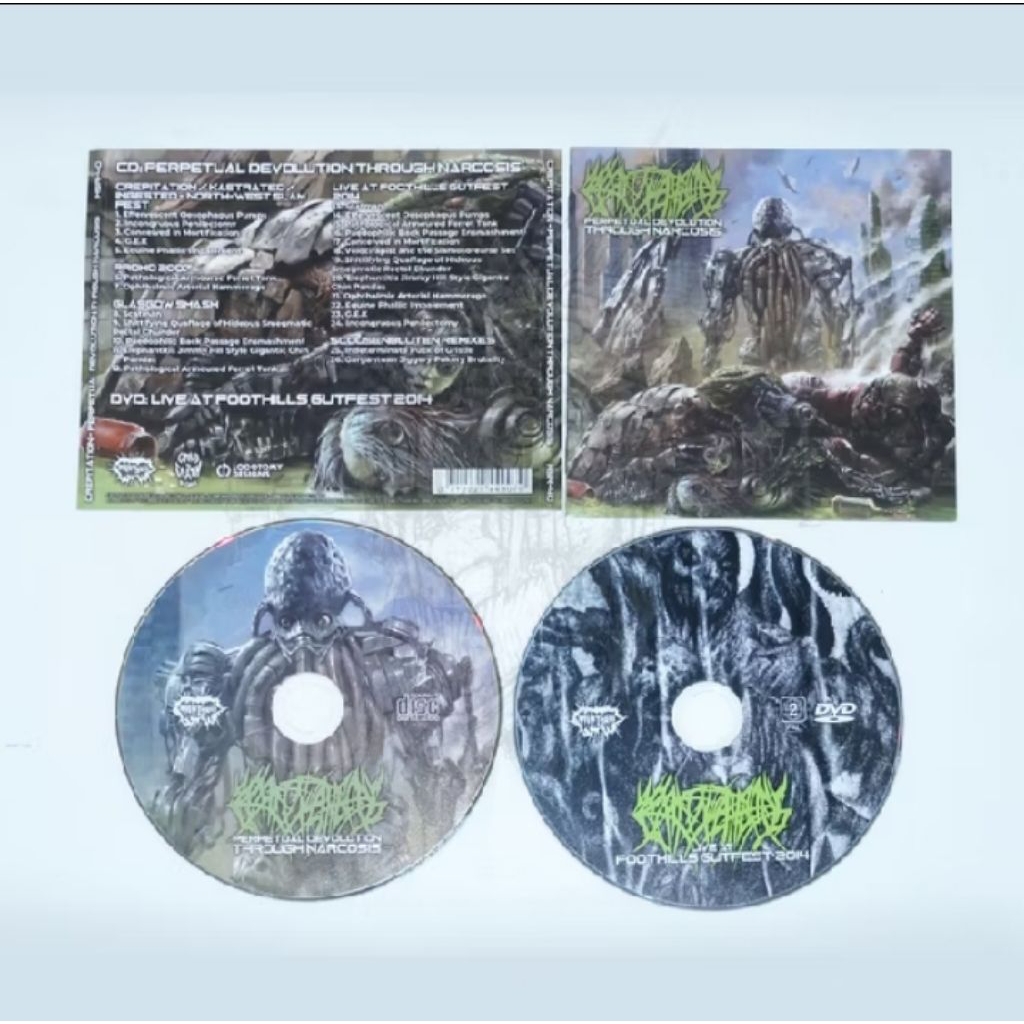 CD - CREPITATION - Perpetual Devolution through narcosis