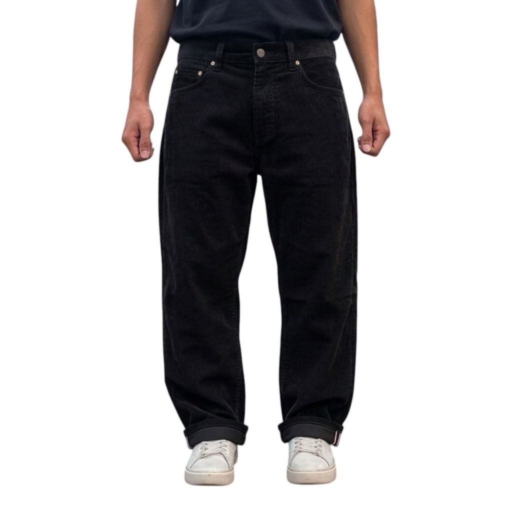 BAGGY PANTS SELVEDGE BAHAN CORDUROY