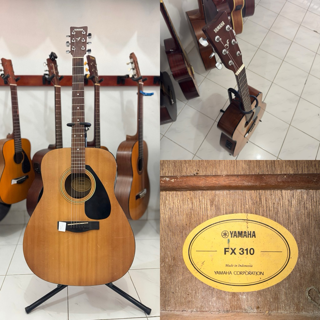 LANGKA Gitar Akustik Elektrik Yamaha FX310 Second Original (Acoustic Electric) - Harga Kolektor Mulu