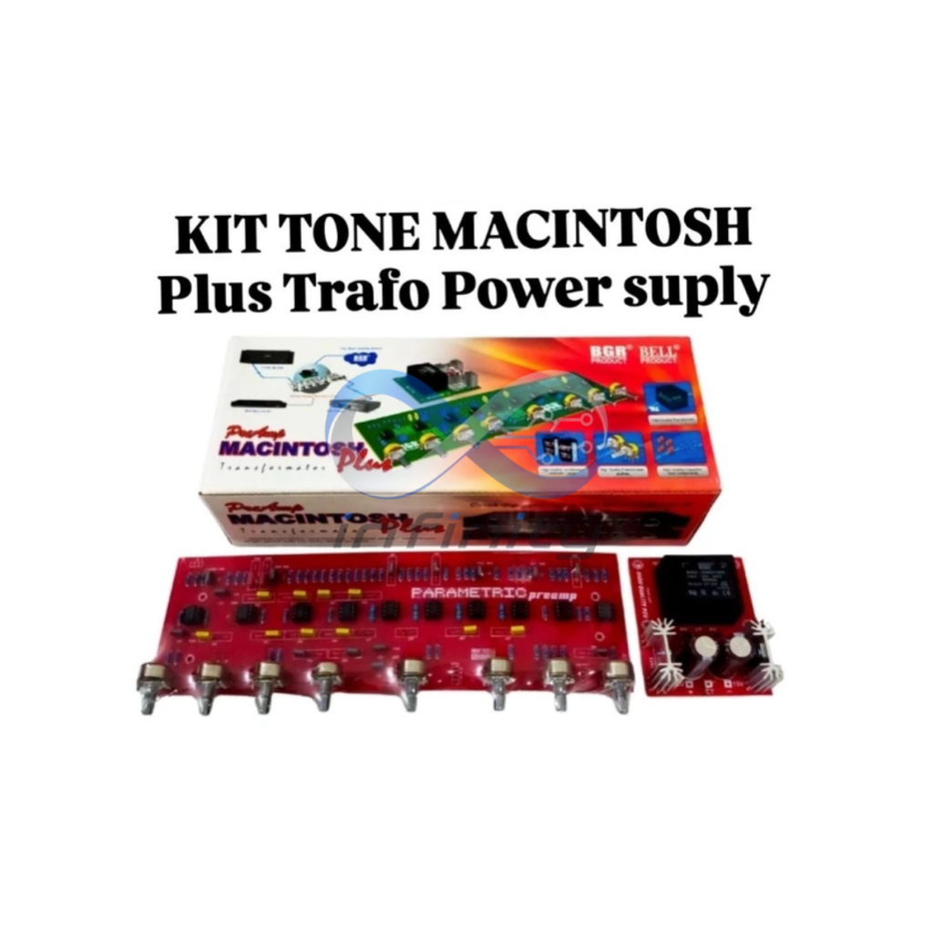 Kit Tone Control Macintosh Plus Trafo Power Supply Bell
