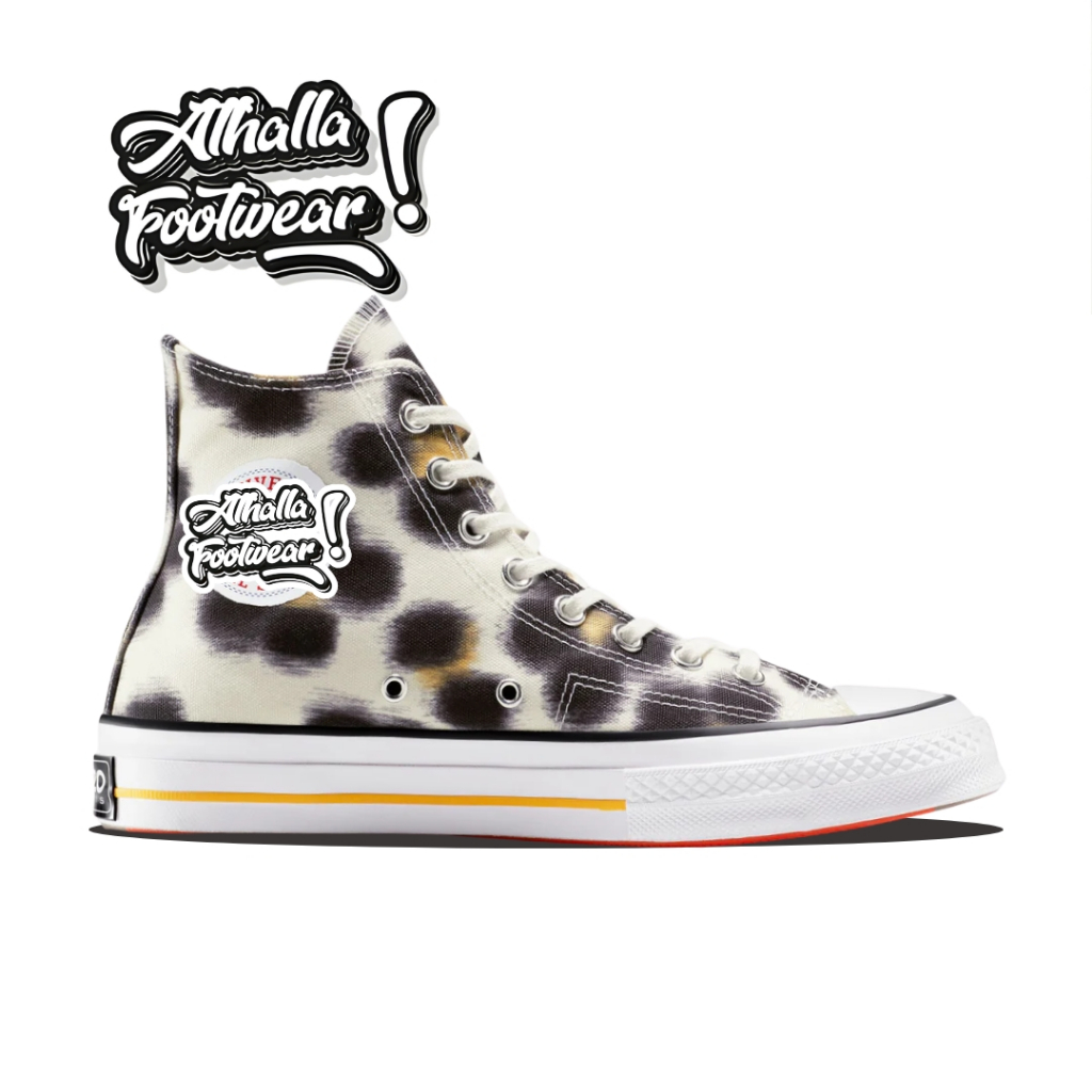 Shoes Sneakers Kenzo High Hana Leopard Sweet Corn