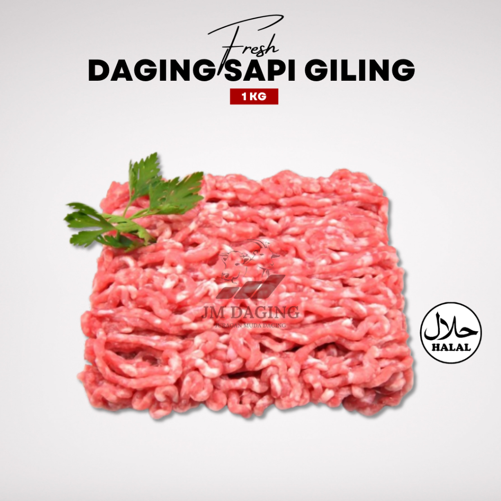Daging Sapi Giling / Minced Ground Beef Halal 1kg Tangerang