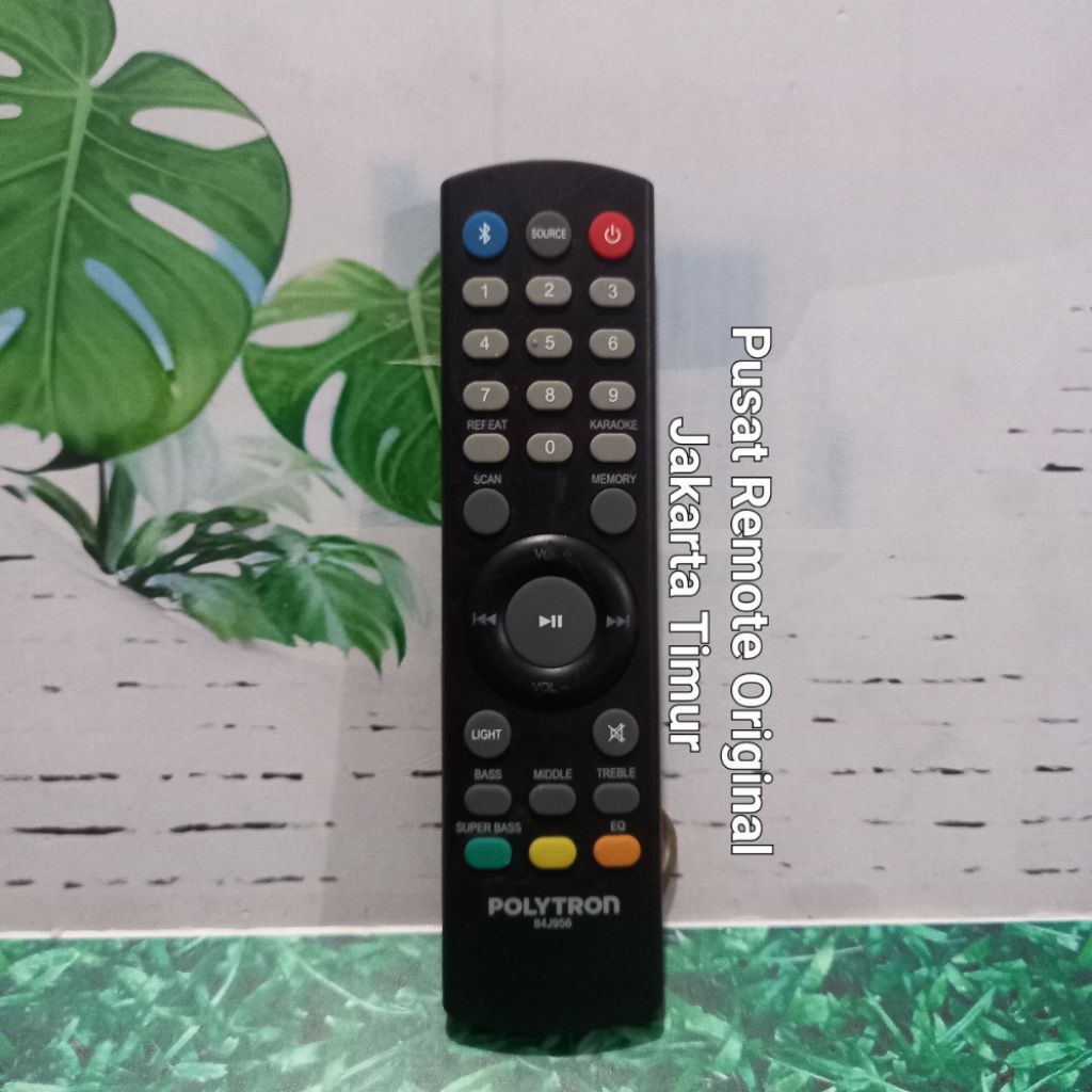 REMOTE REMOT DVD SPEAKER SPEKER POLYTRON BLUTUT SUPER BASS 84J956 ORIGINAL