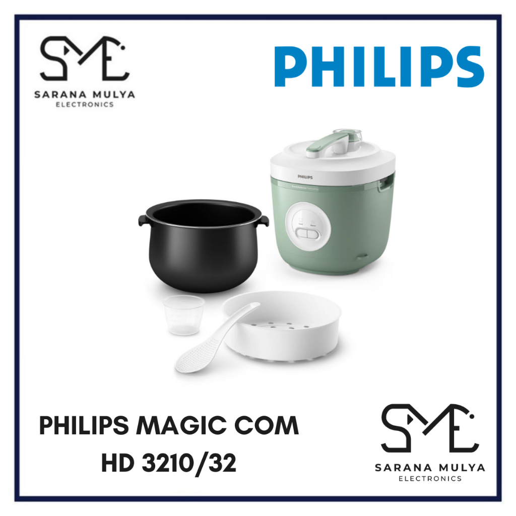 PHILIPS MAGIC COM 1.8 LITER HD 3210/32 HIJAU - MGIC COM 1.8L