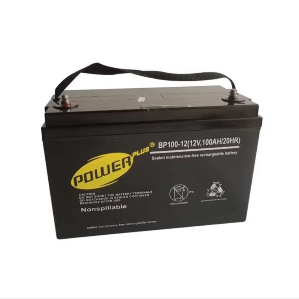 Battery/Aki Kering 100Ah Powerplus (Agm Battery ups 100Ah Vrla Gel)