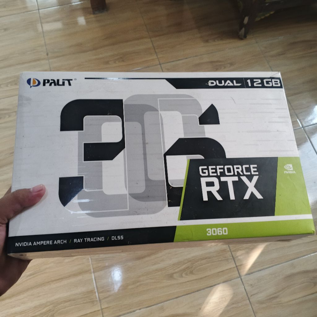PALIT RTX 3060 12 GB, BEKAS EDITING
