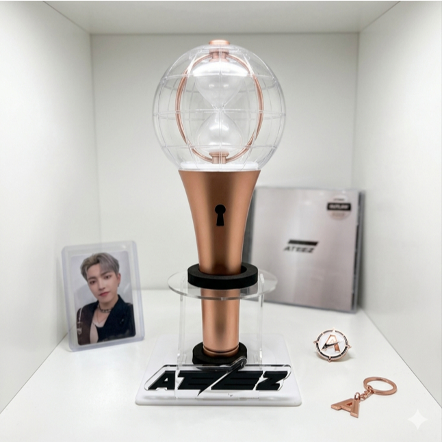 Lightstick ATEEZ Versi 2 / Box Lightstick ATEEZ Versi 2 / Rak Lightstick Akrilik ATEEZ Versi 2 / Sta