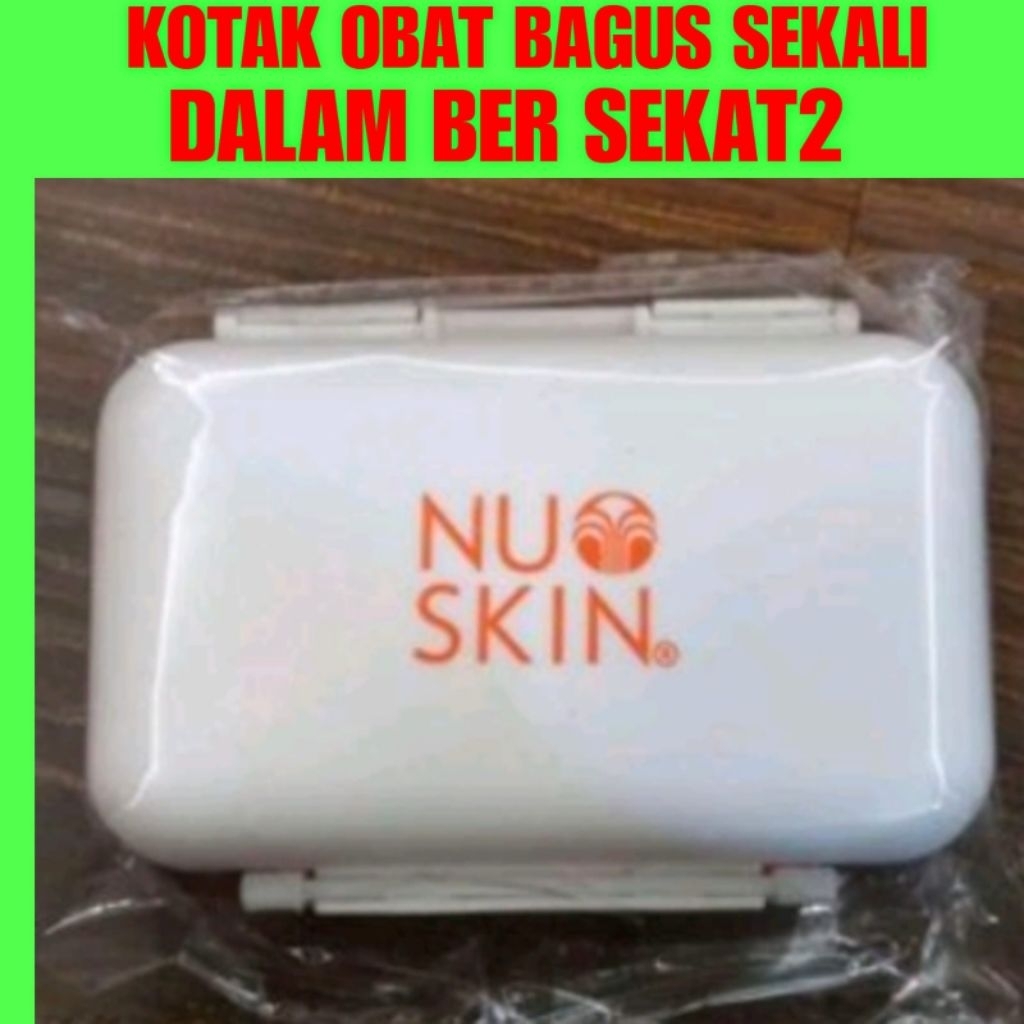 KOTAK OBAT/METERAN BAGUS SEKALI ADA LOGO NU      SKIN TR ME TR90