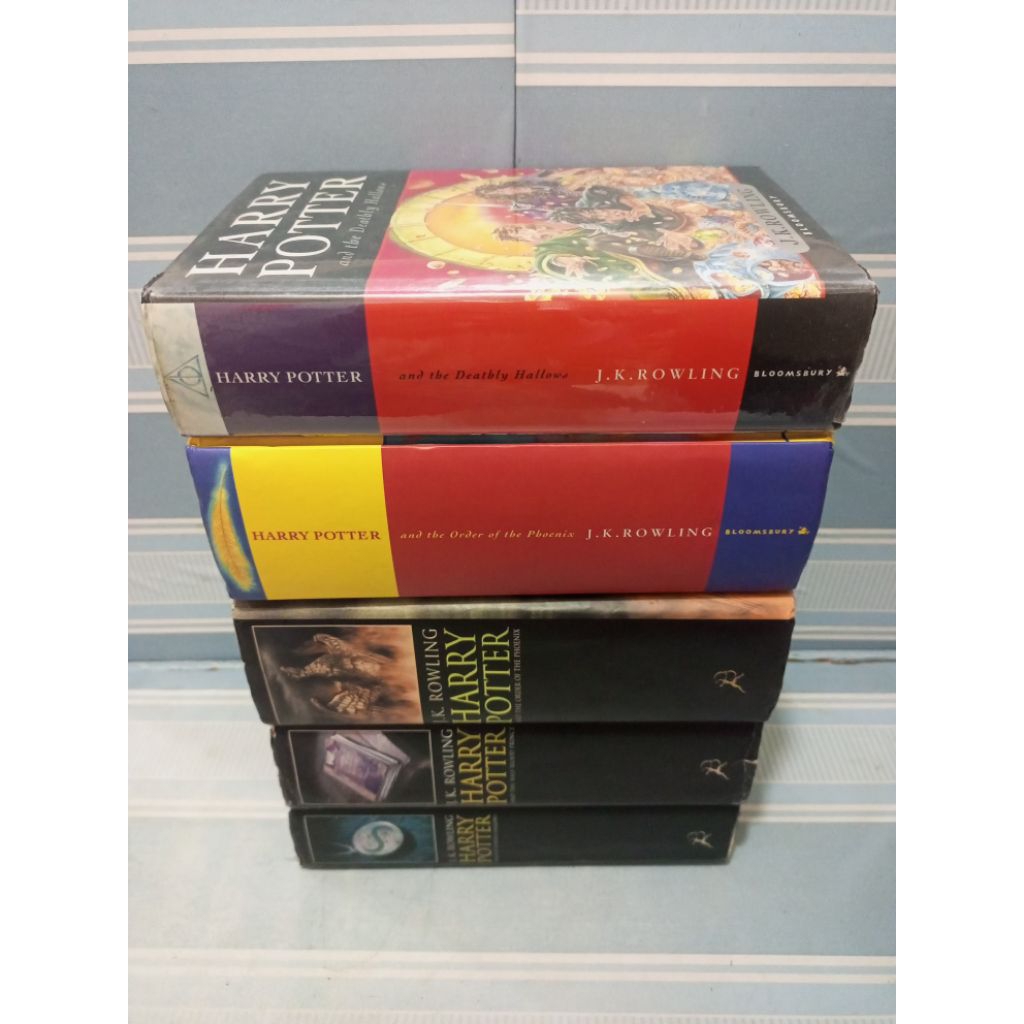 Novel harry potter bahaha inggris hard cover