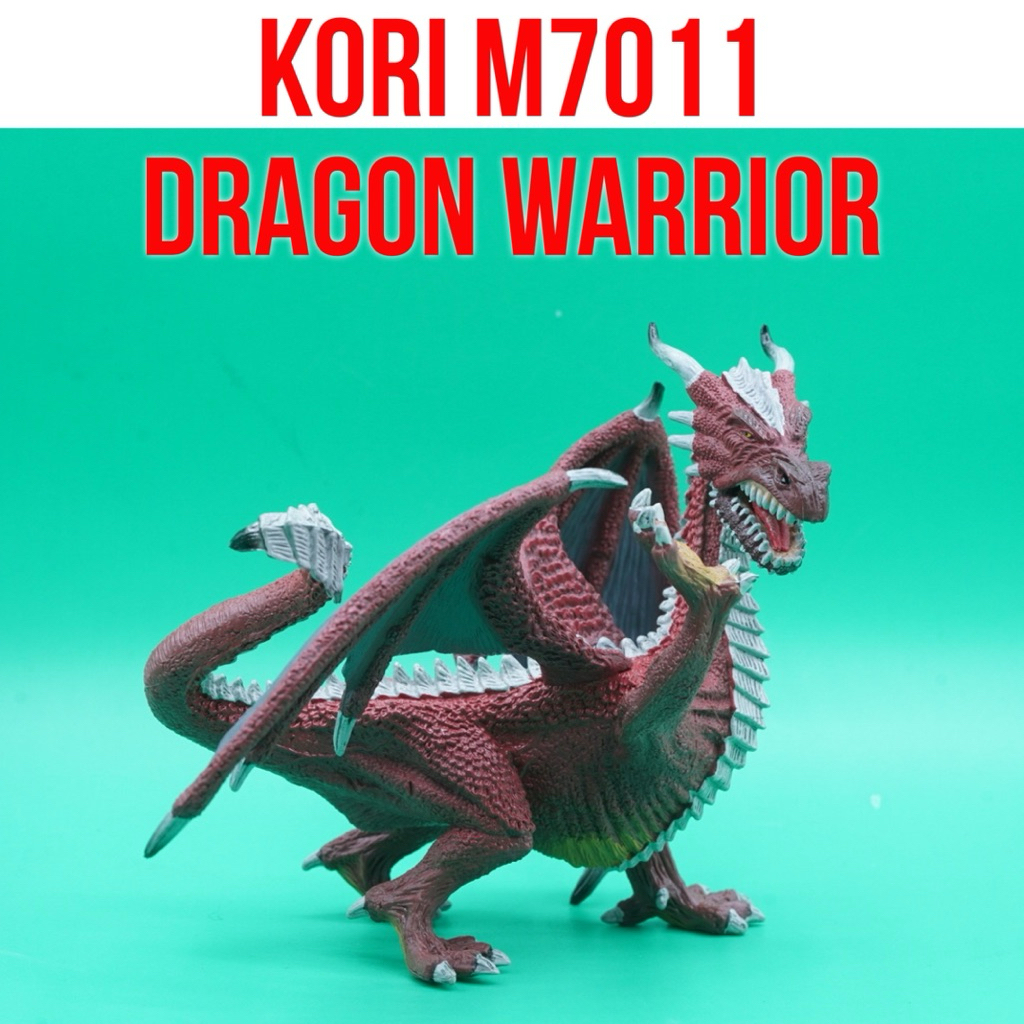 KORI M7011 Dragon Warrior Naga Mythical Beast Creatures Binatang Mitos Legenda | Mainan Figure Binat
