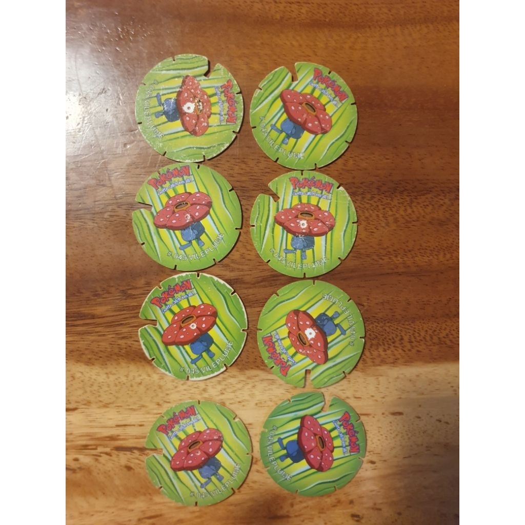 Tazos Spin Pokemon Vileplume