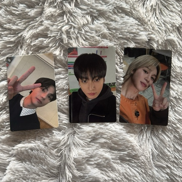 Phtocard Jimin Jungkook BTS POB Weverse Korea [ready]