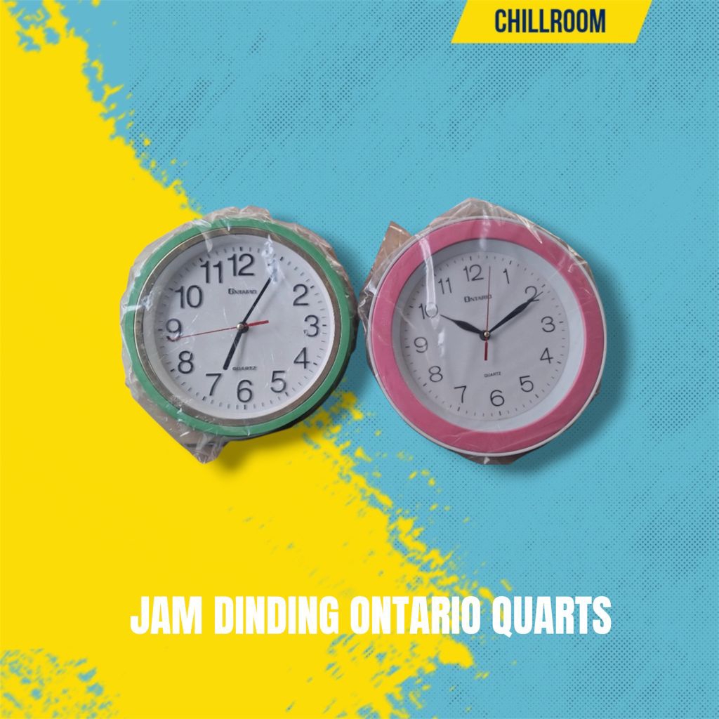 Jam dinding ontario Quarts