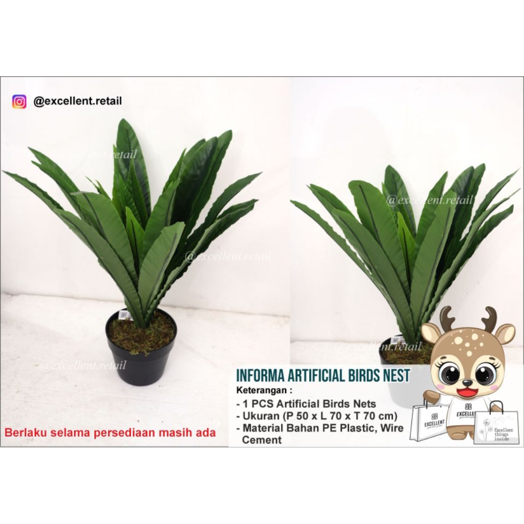 TANAMAN HIAS/TANAMAN ARTIFICIAL/BUNGA ARTIFICIAL/TANAMAN ARTIFICIAL INFORMA