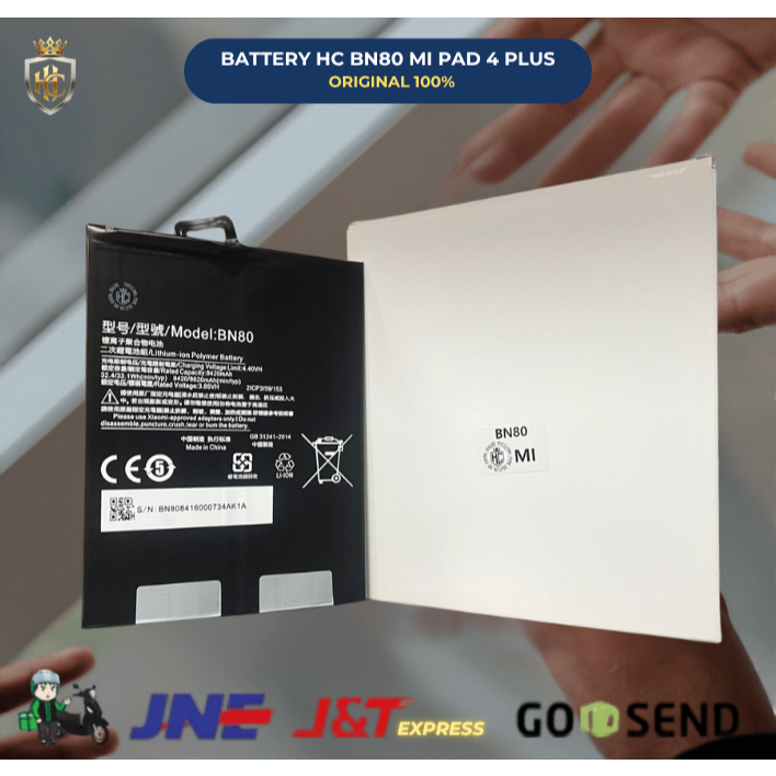 BATERAI XIAOMI  BN80 Mi Pad 4 Plus