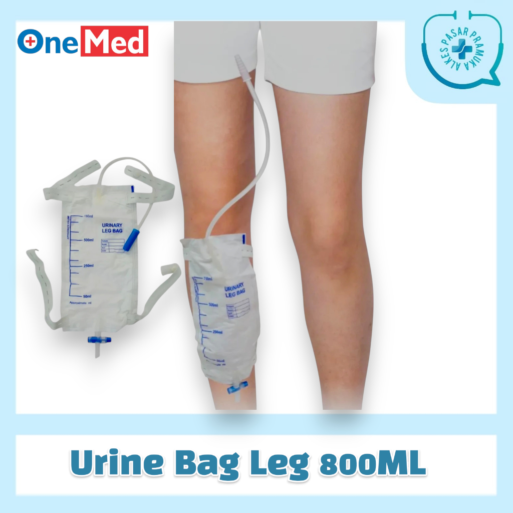 Urine Bag Leg 800cc  Urine Bag Paha  Kantong Urine Sterile   Urine Bag Leg Onemed Kantong Urine Paha