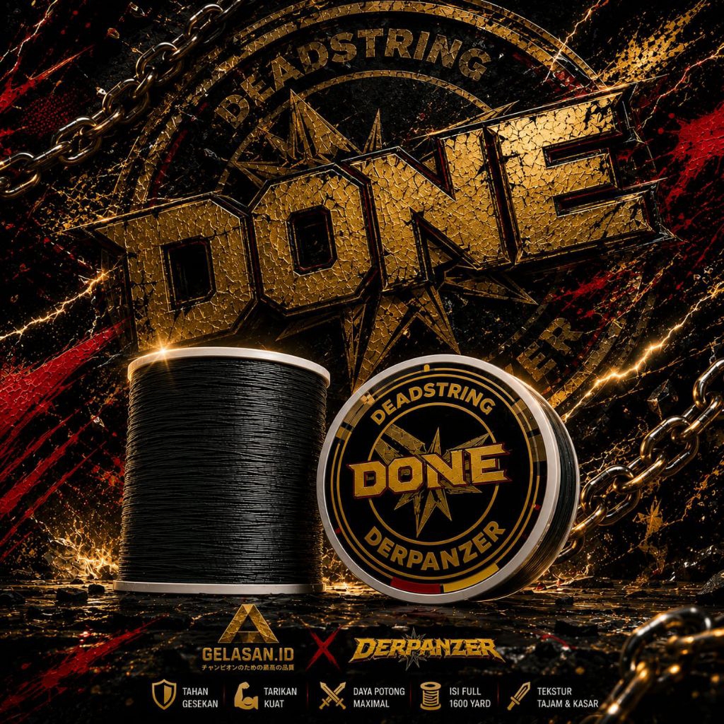Gelasan aduan "Done" DerPanZer matot original terbaik