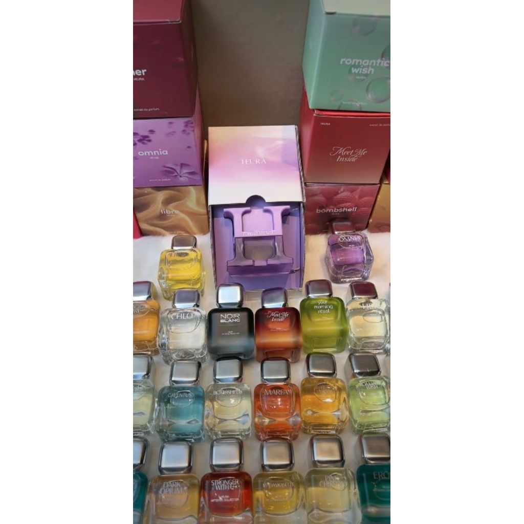 HEURA Extrait de Parfum - Aroma Parfum Tahan Lama 100% original Heura