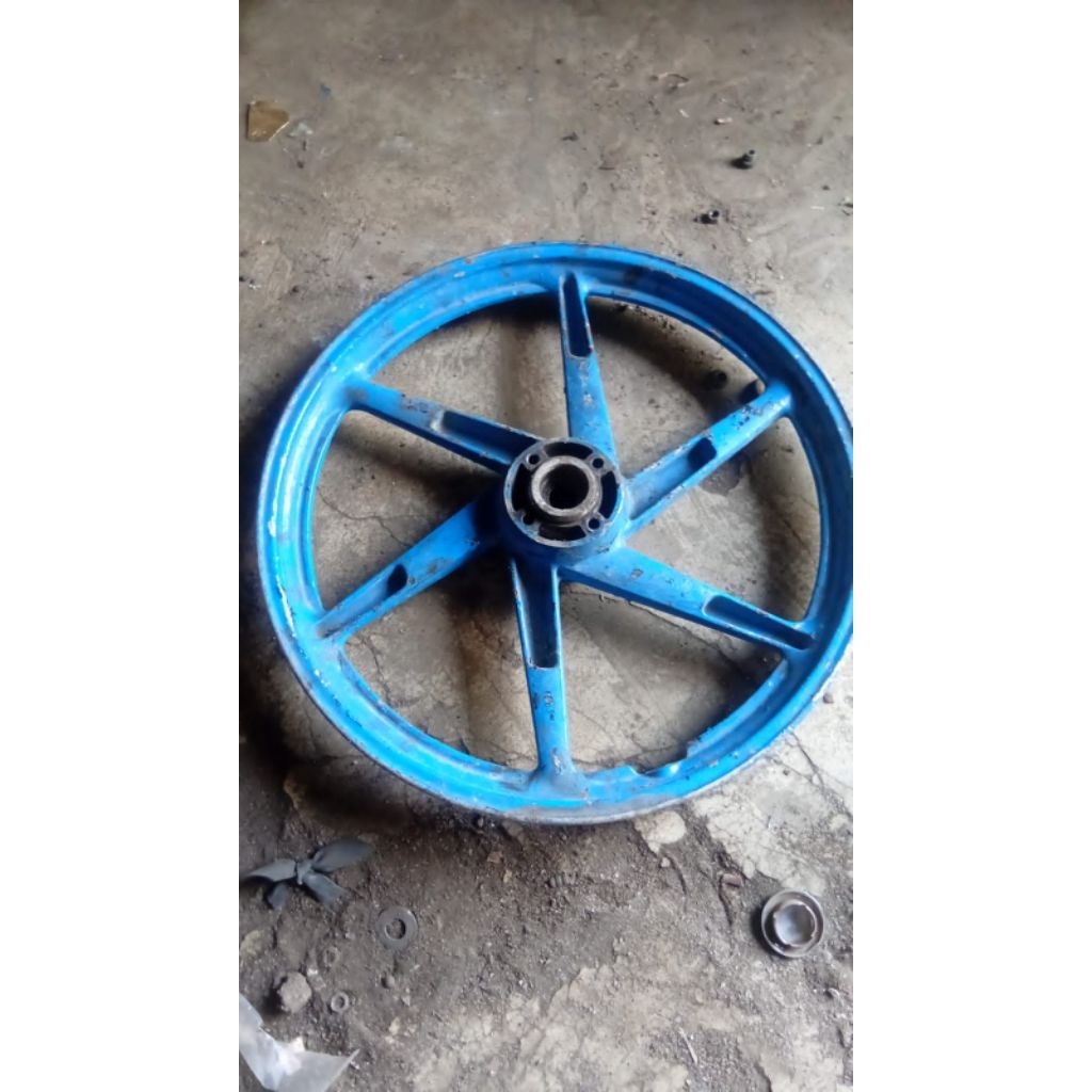 velg satria 2 tak hiu agresif walet lumba double disk Depan saja