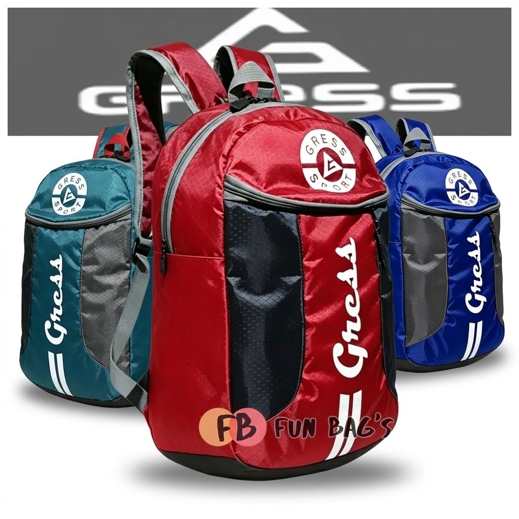 Tas sepatu futsal gress Tas olahraga pria,TAS RANSEL FUTSAL PRIA