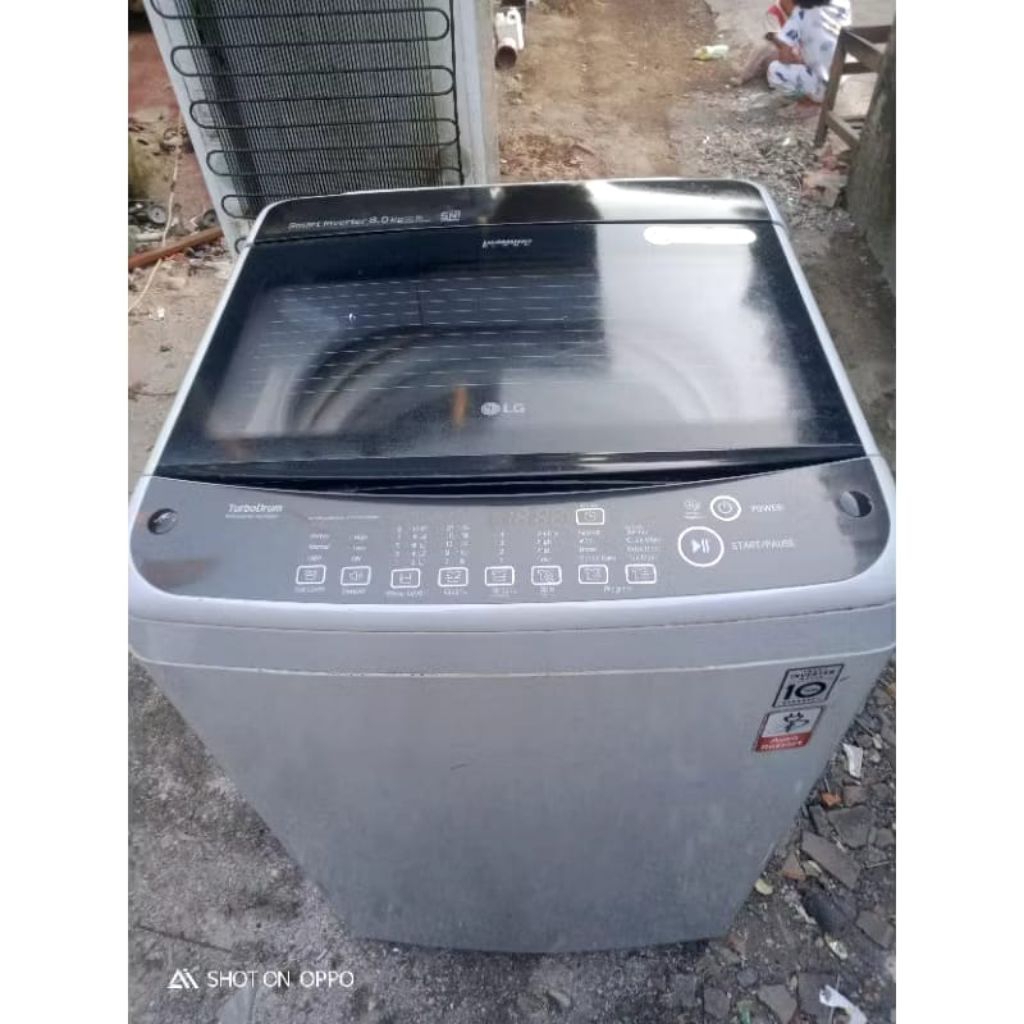 MESIN CUCI LG TURBO DRUM SECOND