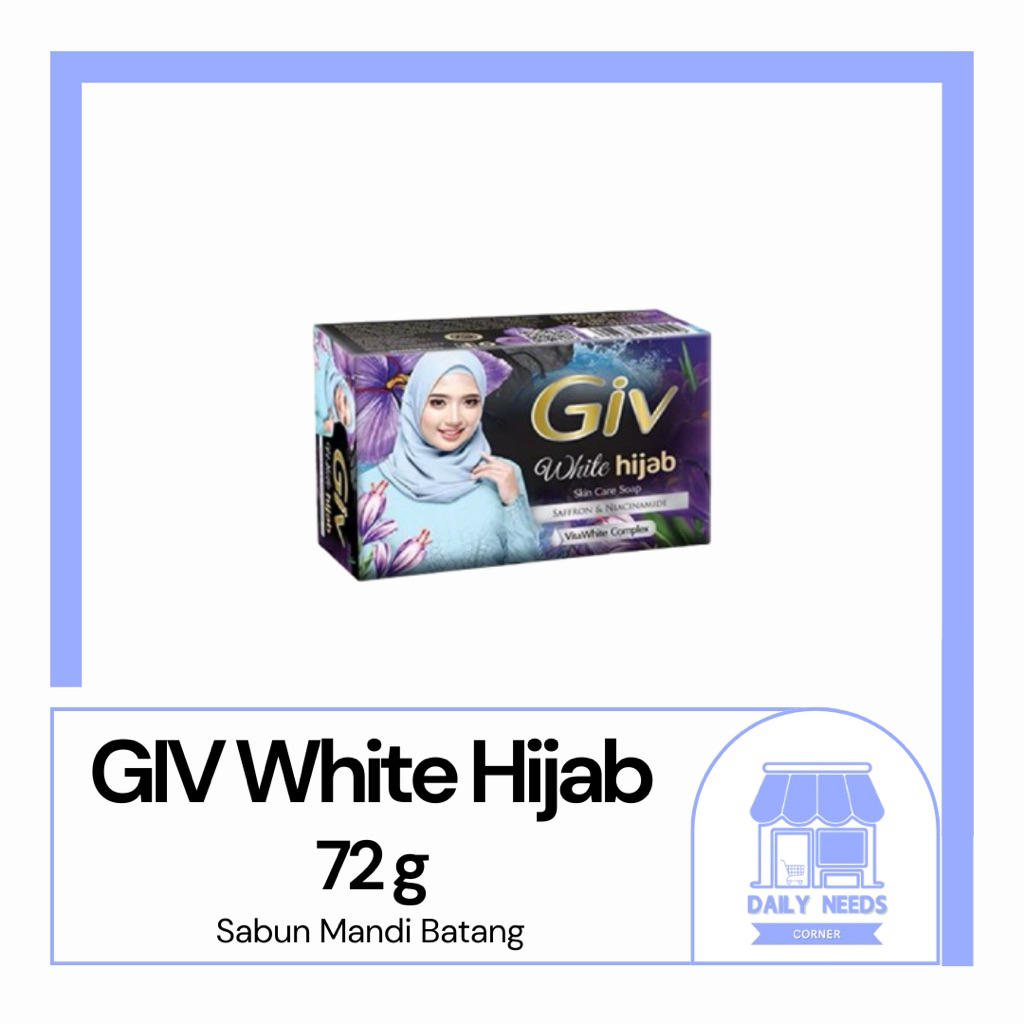 DNC - GIV White Sabun Mandi Batang 72g