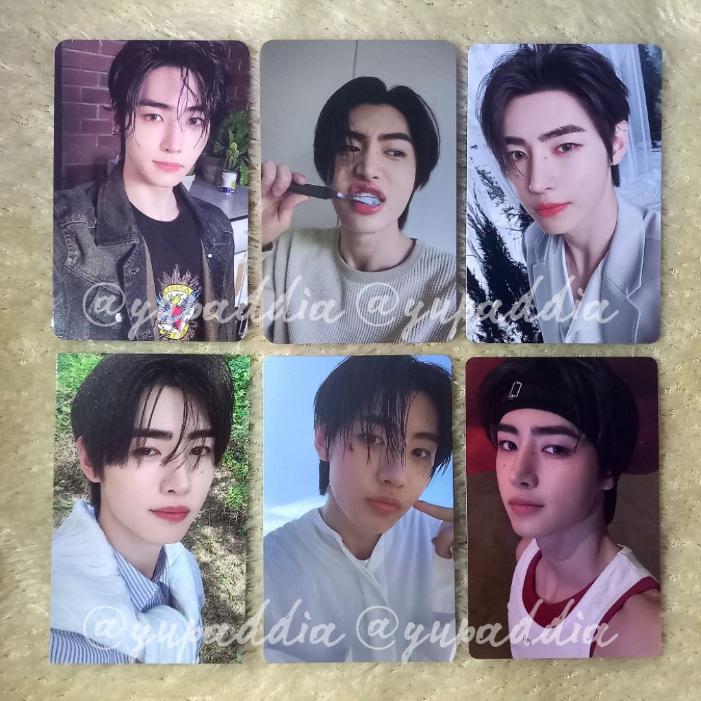 [baca deskripsi] PC Sunghoon Enhypen HD Rare Official Aladin Aladdin Sikat Gigi Yizhiyu YZY Beijing 
