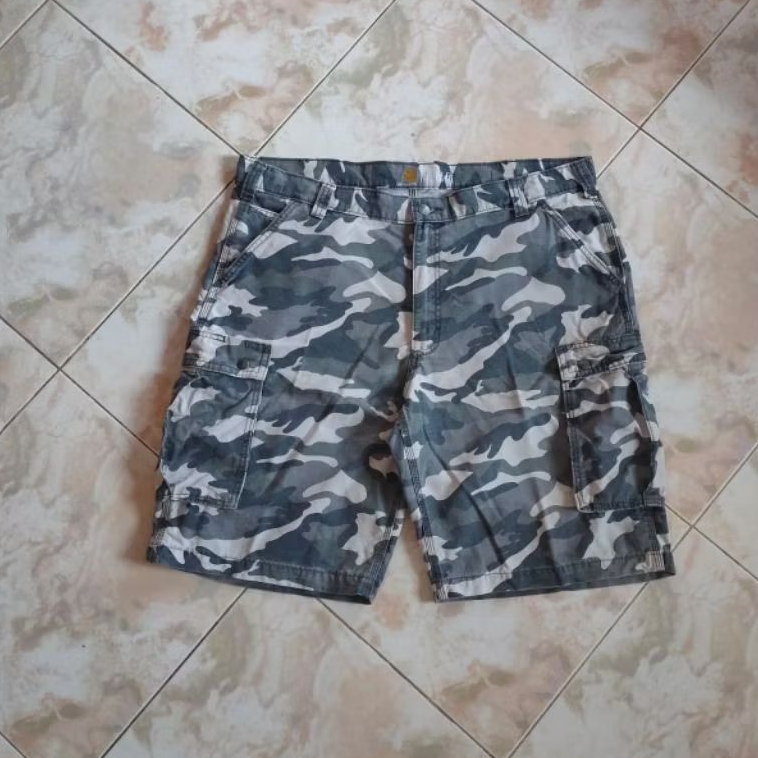 Cargo Carhatt Rugged Camo Short