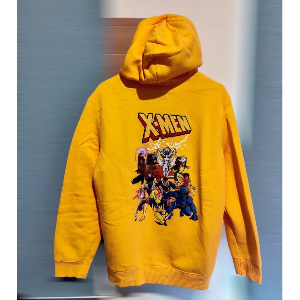 H&M yello hoodie X-MEN