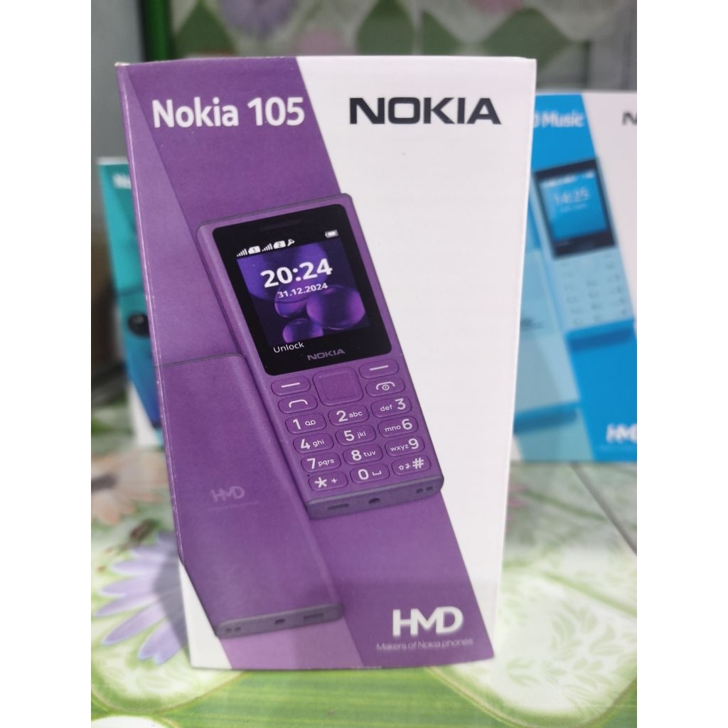 HP Nokia 105 VOX Dual SIM Terbaru Bisa Memori MP3 Radio FM