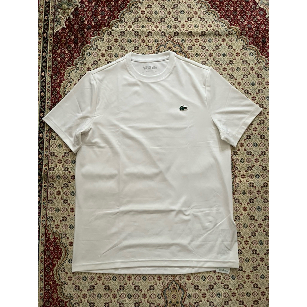 tshirt lacoste regular fit size 5 / L original 100% resmi MAP
