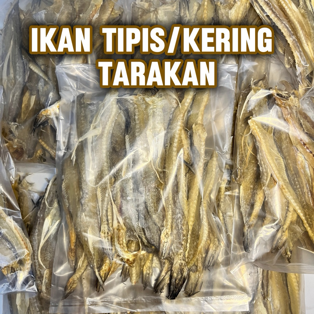 Ikan kering tipis tarakan - ikan khas gurih renyah asli tarakan