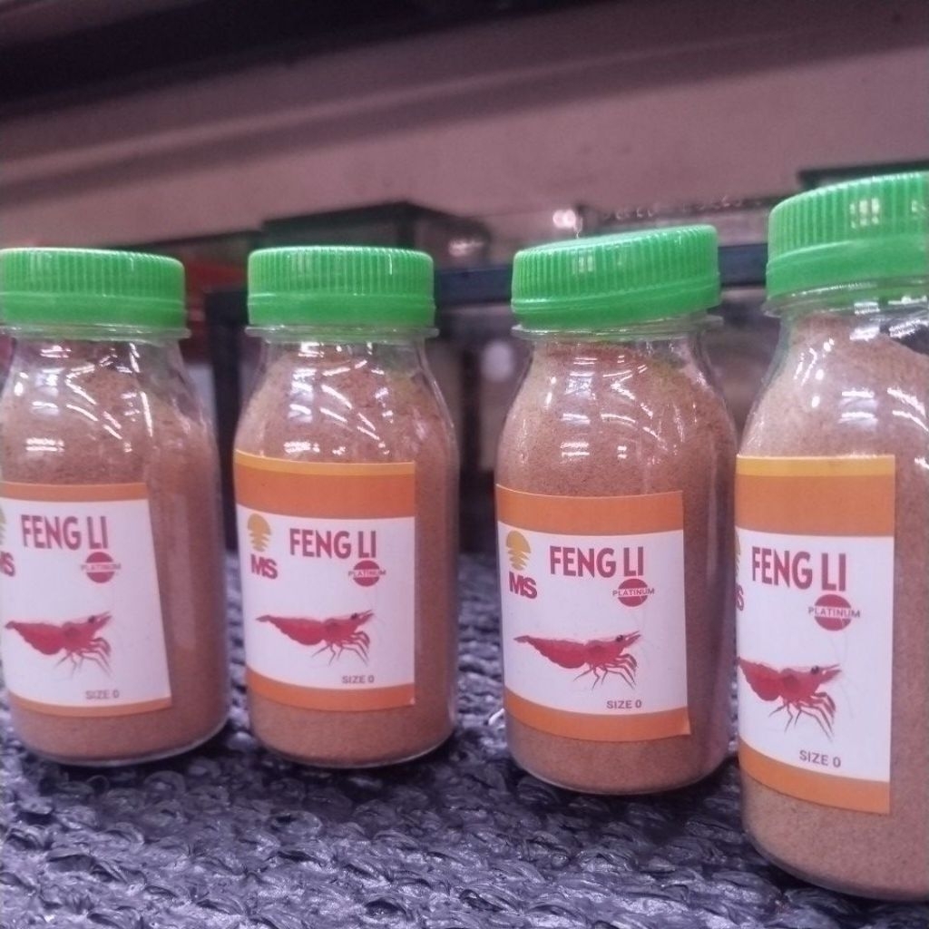 MS FENG LI / PAKAN BURAYAK IKAN HIAS/ PAKAN BURAYAK CUPANG/ CHANNA