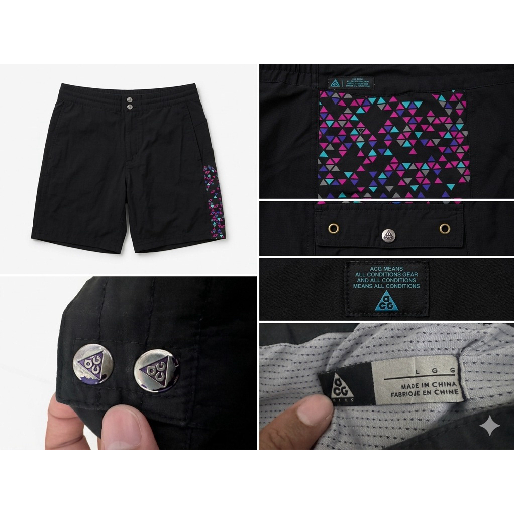 Nike ACG Short Pants - Celana Olahraga Outdoor Premium - Original Second