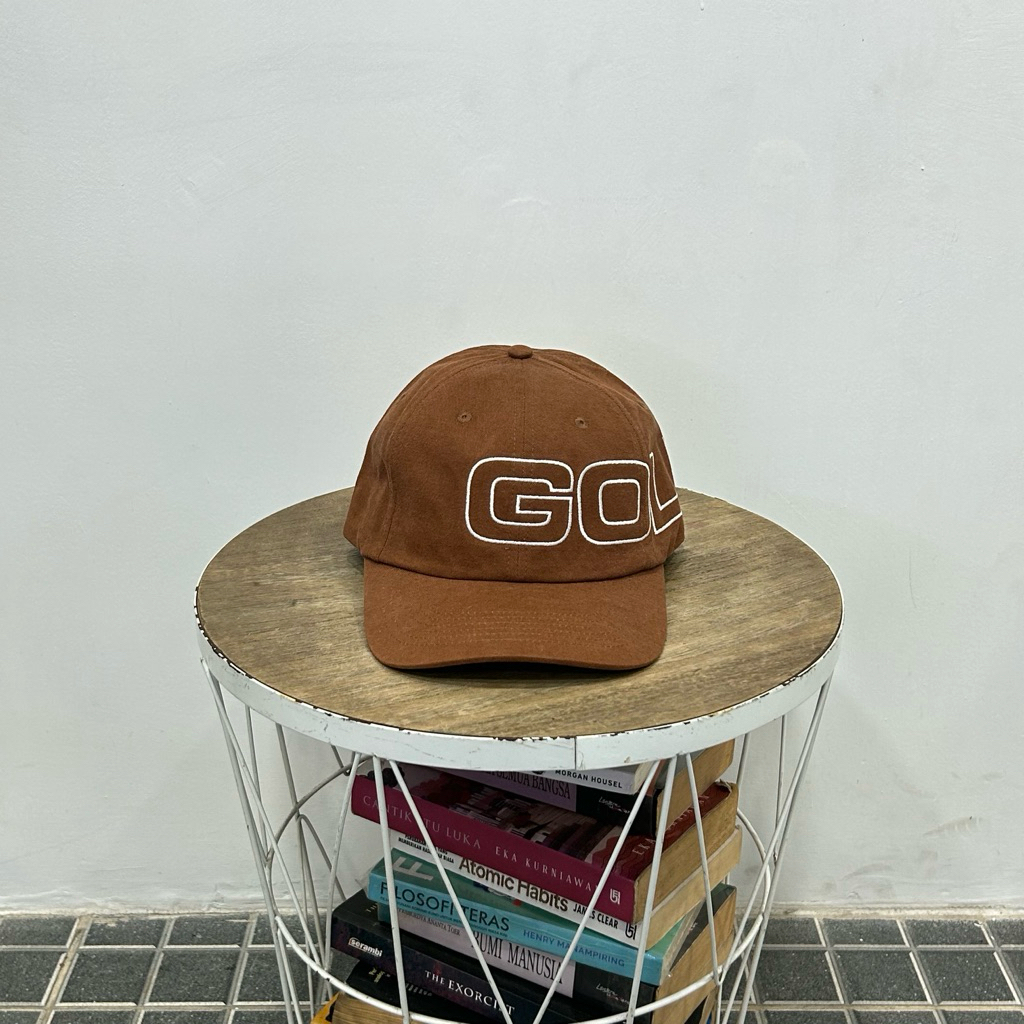 GOLF WANG NOVA 6 PANEL HAT BROWN ORIGINAL