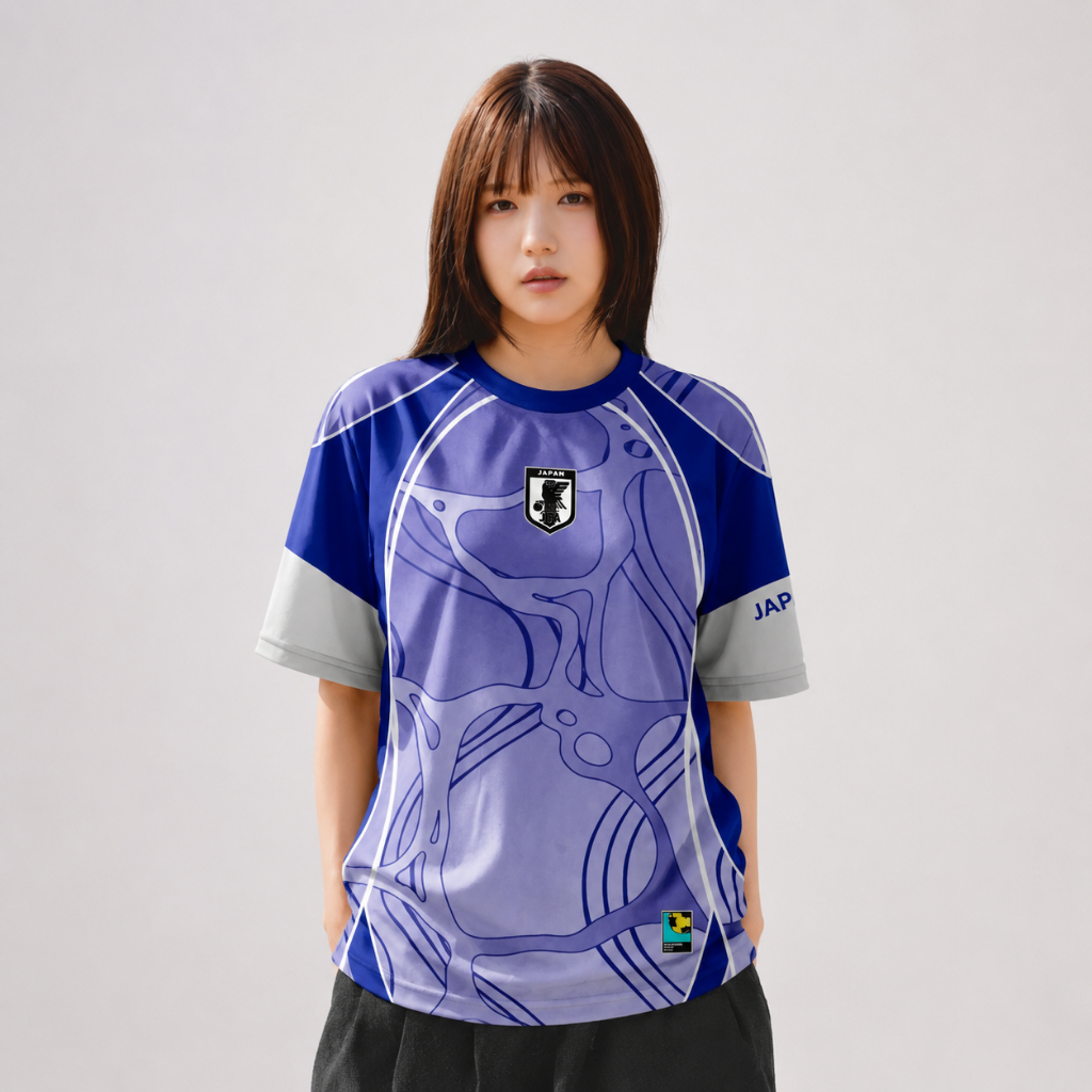 SUGA Jersey Jersey Jepang JFA Biru Terbaru 2026 | Kaos Bola Pria Wanita Piala Dunia
