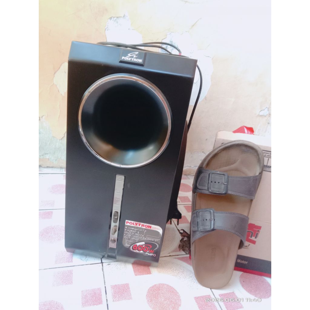 polytron subwofer psw600p 8in second pesanan