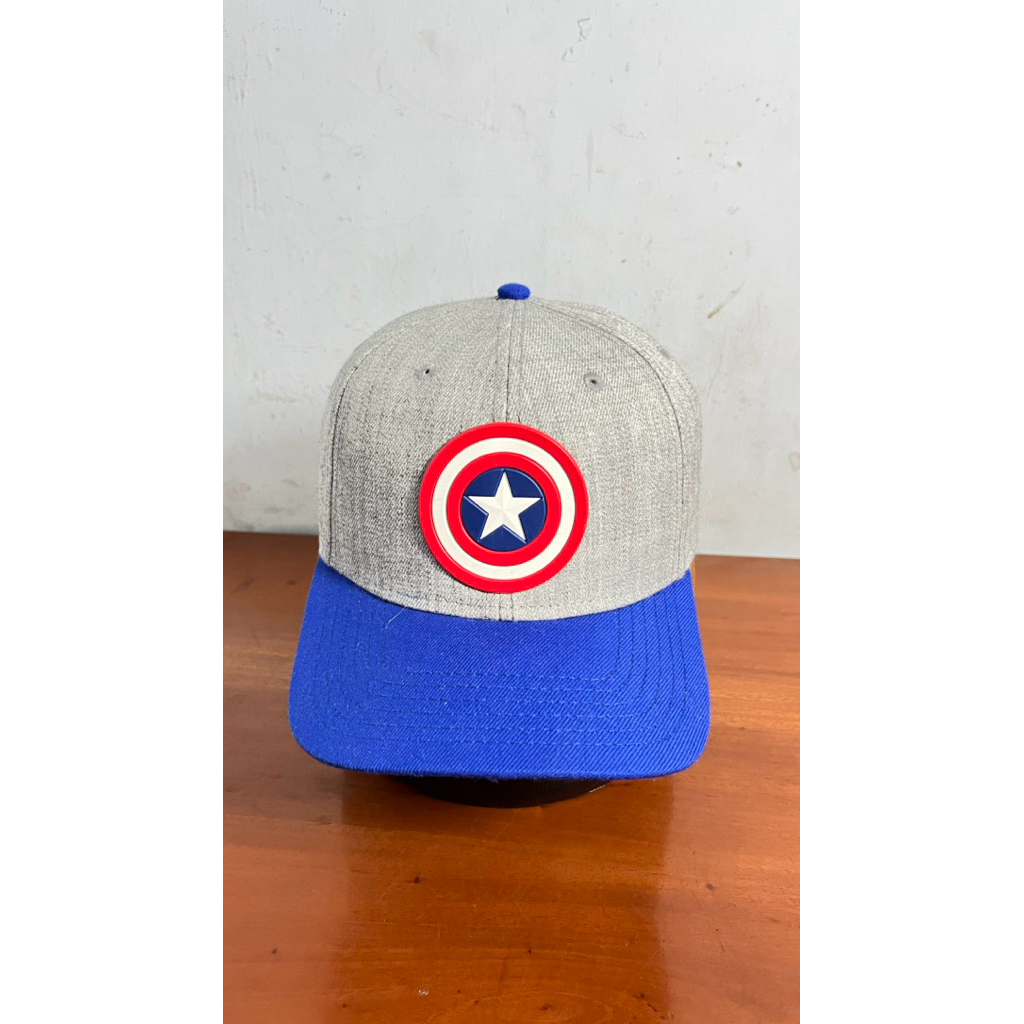 topi marvel kapten america original second