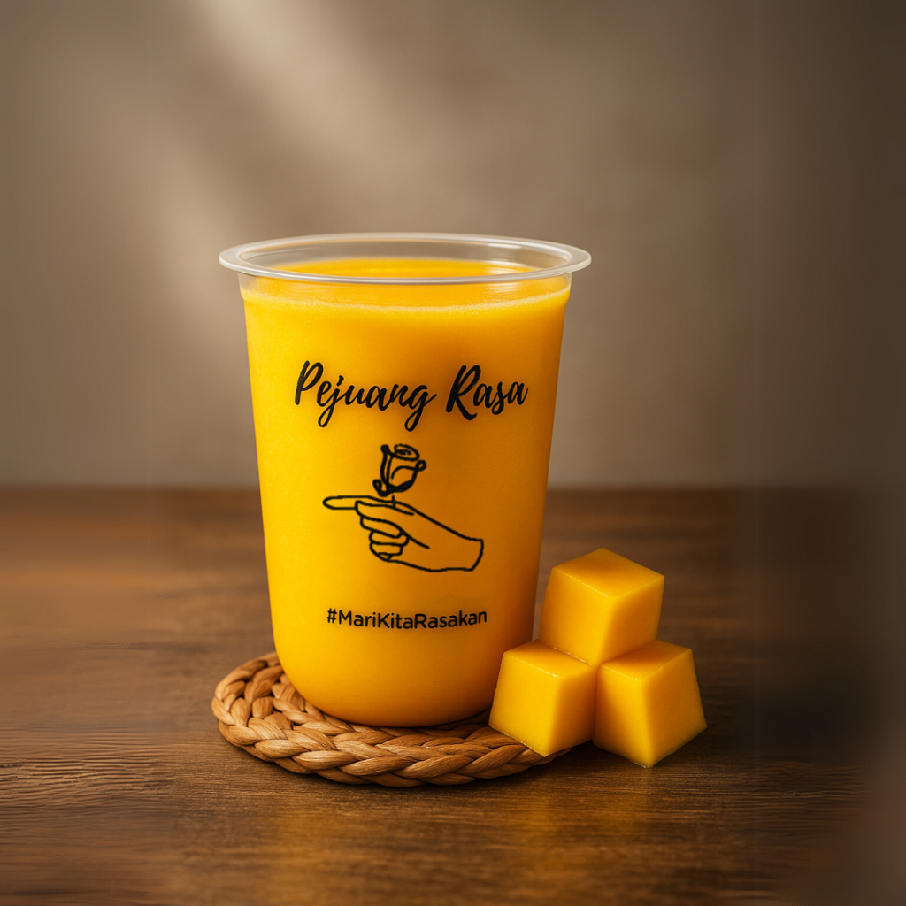 jus mangga smoothies 16 oz by Pejuang Rasa langsung kirim surabaya