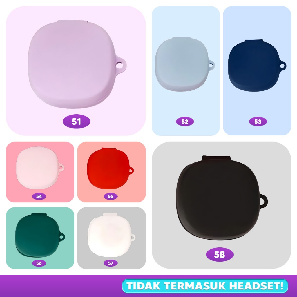 [KL] Case WM01 WM02 Baseus Encok Earphone Silikon Warna Polos