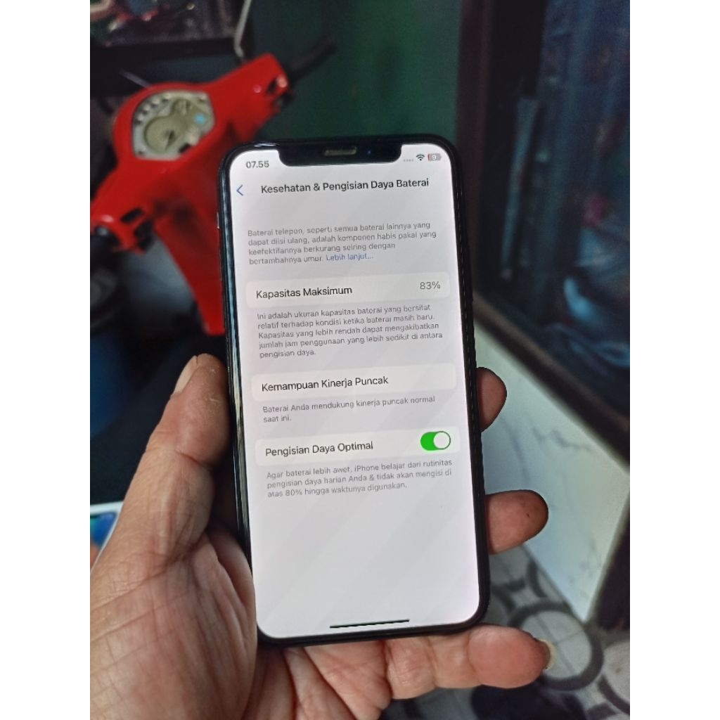 iphone X 256Gb imeiPermanen