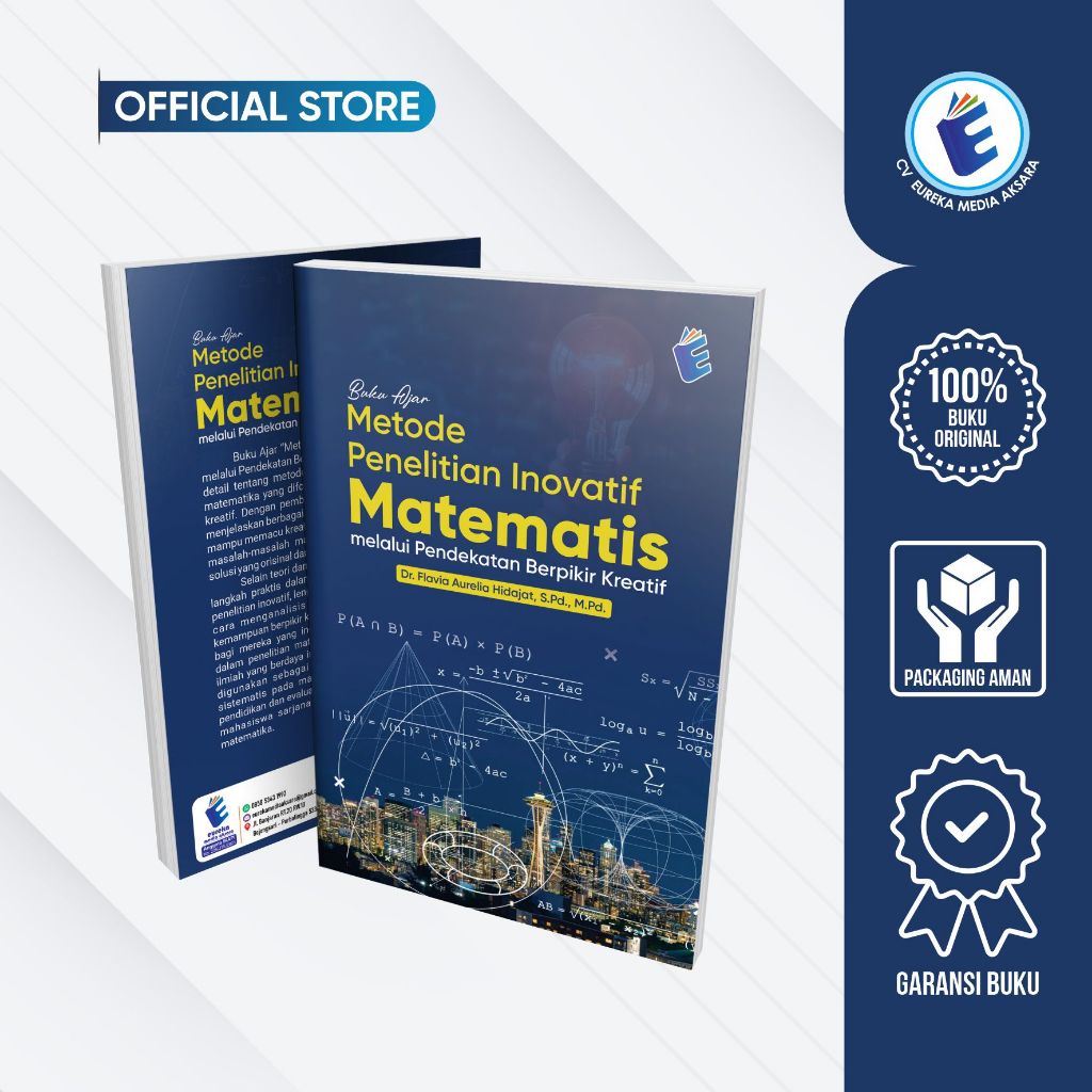 Buku Ajar: Metode Penelitian Inovatif Matematis melalui Pendekatan Berpikir Kreatif