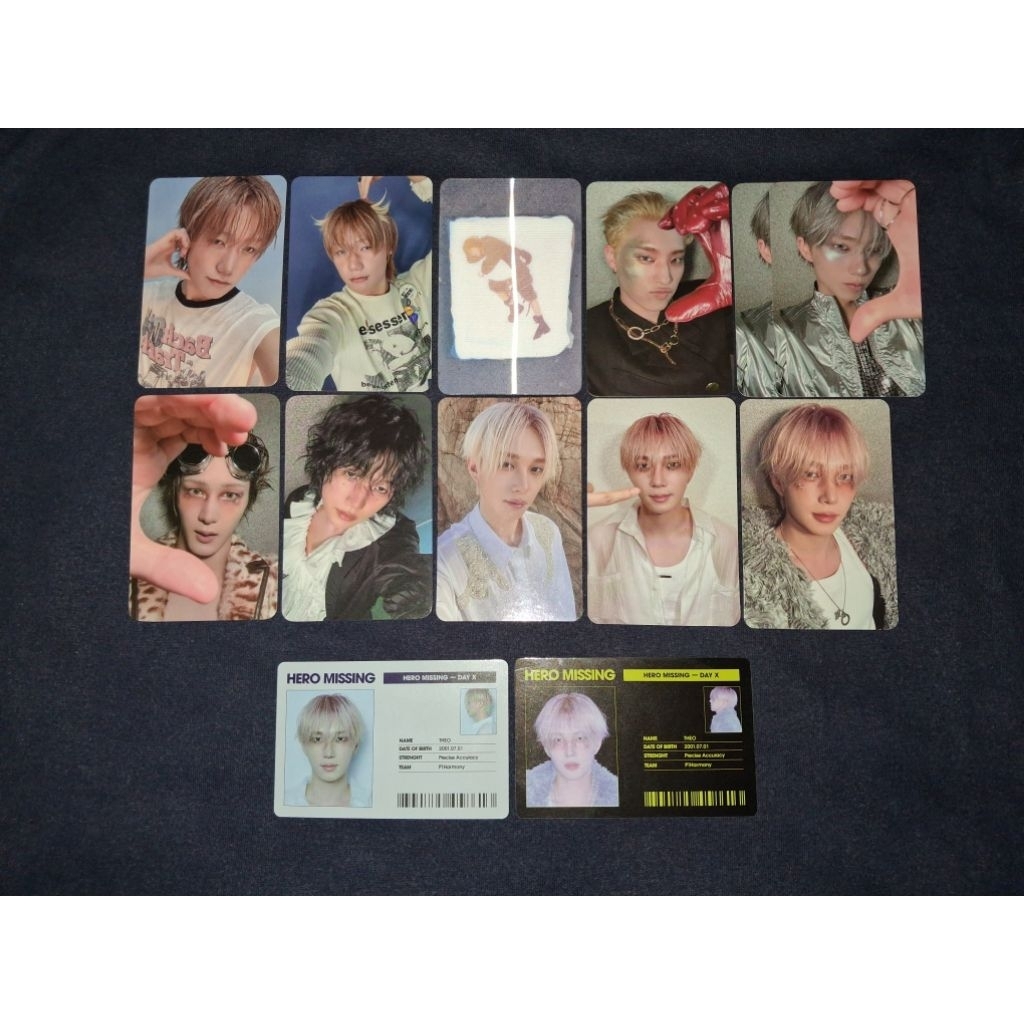 [P1HARMONY] PHOTOCARD ALBUM DUH UNIQUE KEEHO THEO JIUNG SOUL JONGSEOB