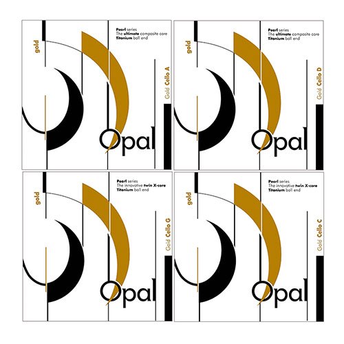 Opal Gold Cello String 4/4 (Senar Cello)