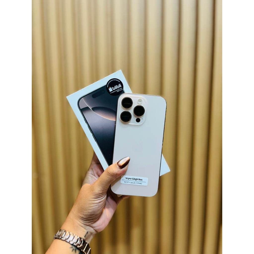 iphone 16 pro 128gb ibox second