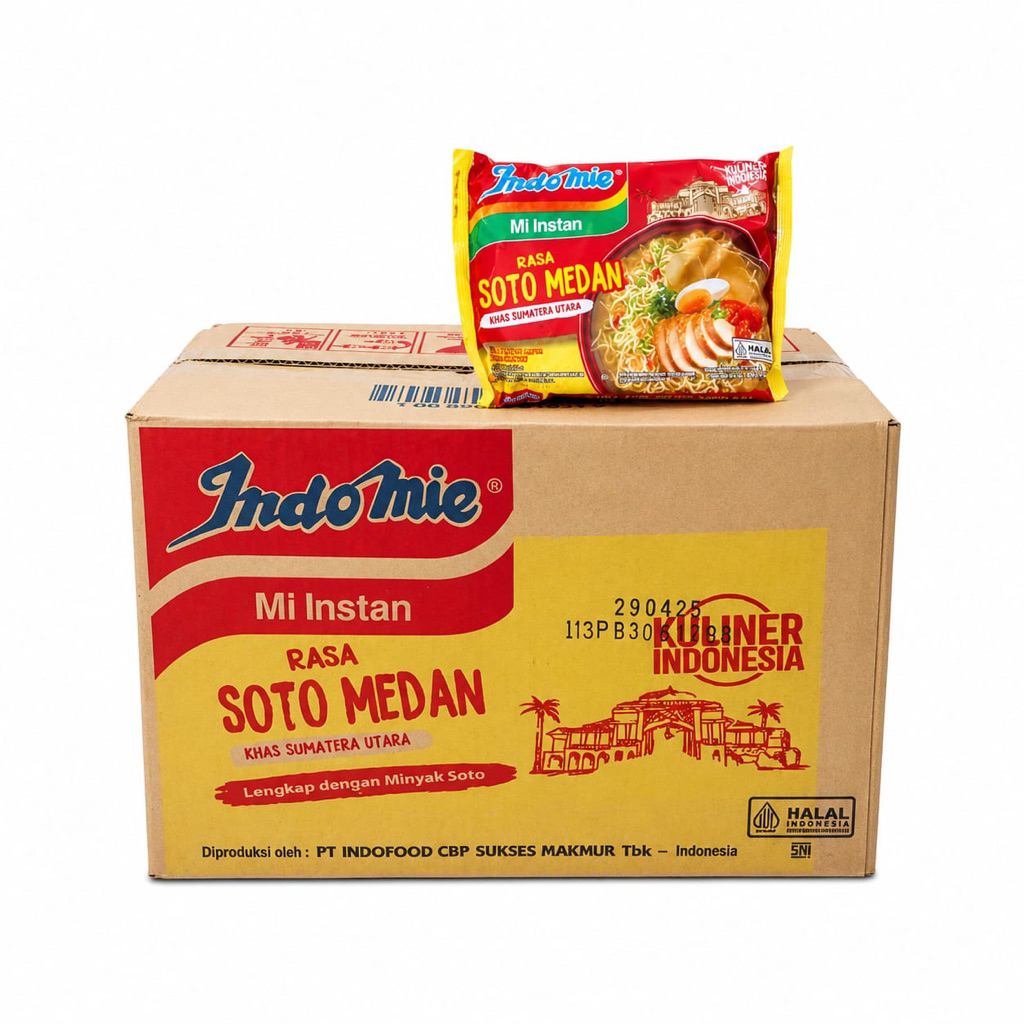 MI INSTAN 1 DUS Mie Rasa Soto Medan Mi Instan Soto Medan 1 Kotak Isi 40