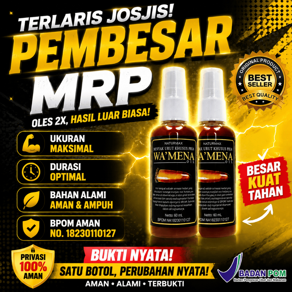 Minyak Wa'mena Asli Papua 100% Original PembesarKelamin Permanen