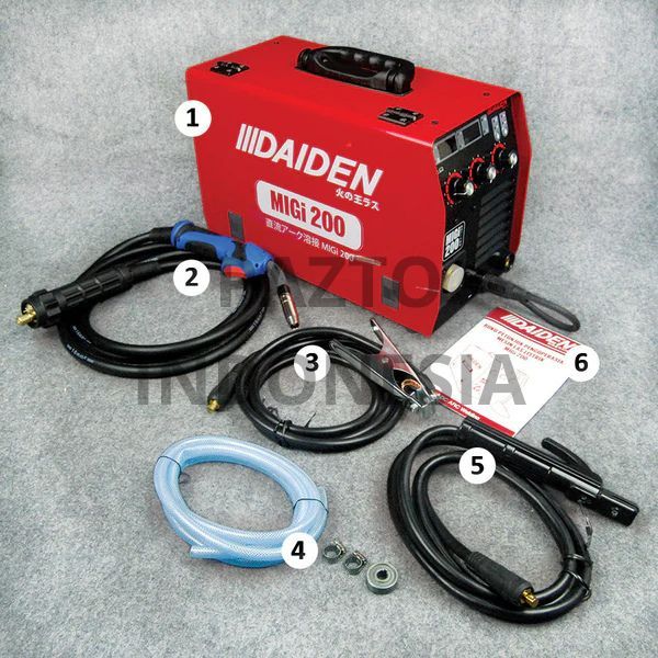 MESIN LAS DAIDEN MIGi 200 / TRAVO LAS INVERTER CO2 DAIDEN MIGi200