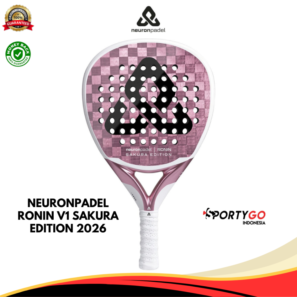 Padel Racket NEURON PADEL Ronin V1 Sakura Edition 2026 Pink | Raket Padel NeuronPadel