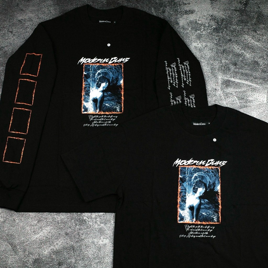 MODERN GUNS 'ANGEL' KAOS BAND OFFICIAL